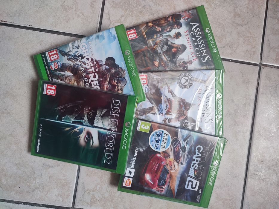 Nowe gry na XboxOne zafoliowane !