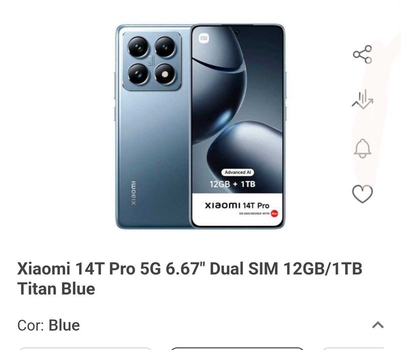 Xiaomi 14T pro 1TB com garantia