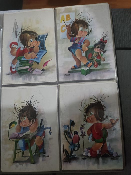 Postais Anos 80 - > 1€ cada 8 postais