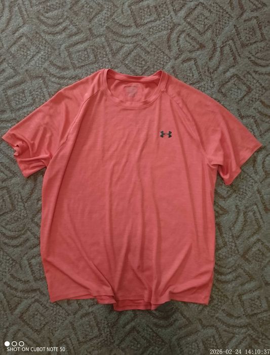 Koszulka T-shirt Under Armour XXL Pomarańczowa