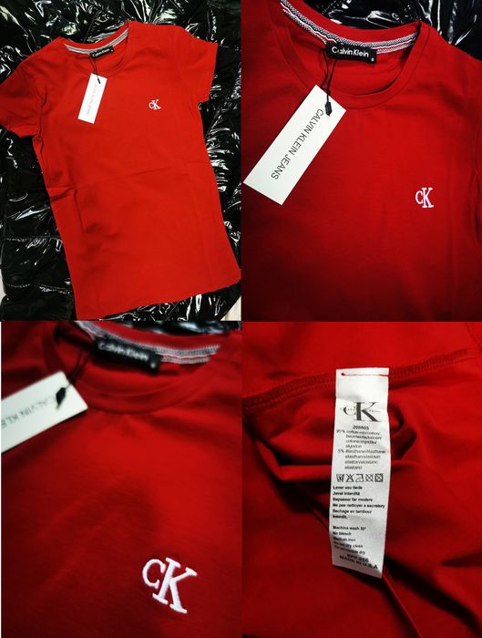 Koszulki damskie Ralph Lauren Calvin Klein CK kolory premium