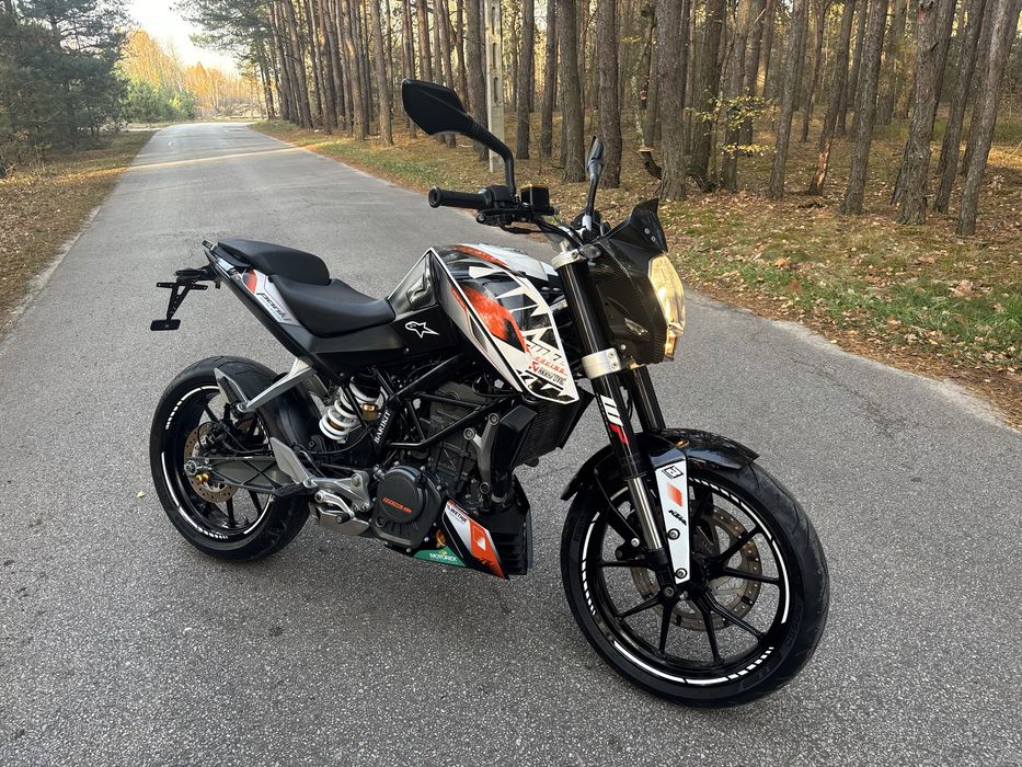 Ktm duke 125cc ABS 2015r bardzo dobry stan!!