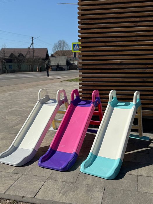 Дитячий будинок гірка пісочниця Детская песочница горка качеля Долоні