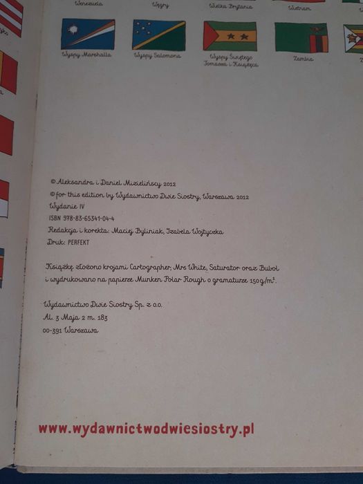 Mapy Aleksandra i Daniel Mizielińscy edycja niebieska