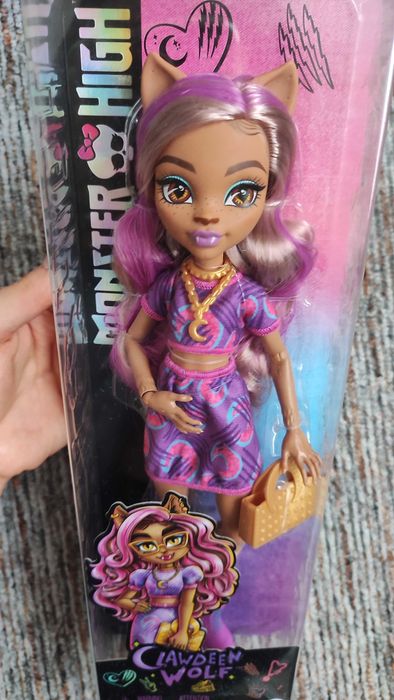 Clawdeen Wolf lalka Monster high G3 basic
