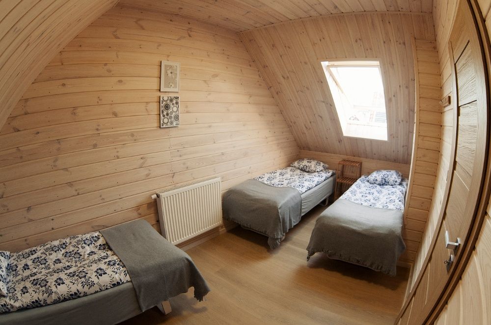 Przystanek Tykocin -Domki całoroczne na Podlasiu z sauną i Netflixem!