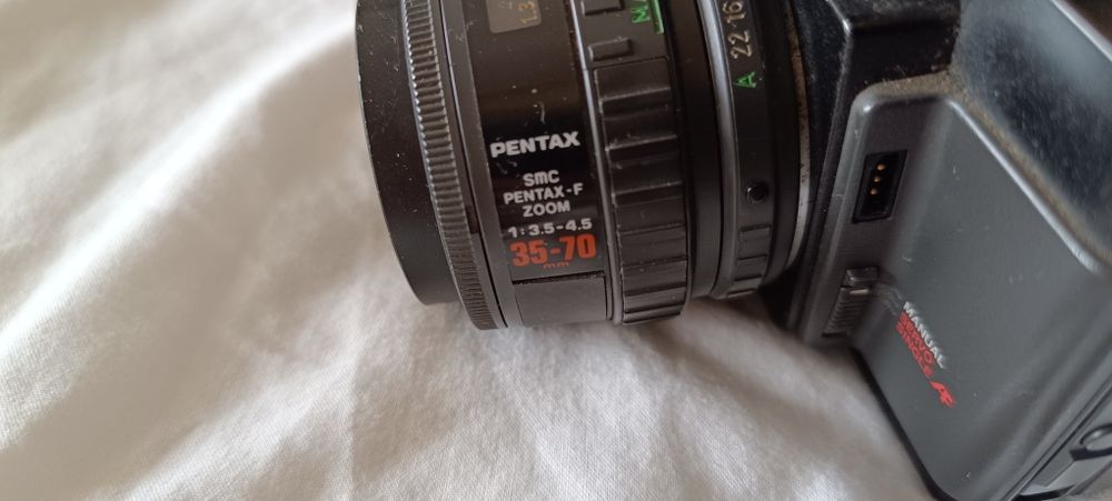 Pentax SFXn + lente 35-80mm