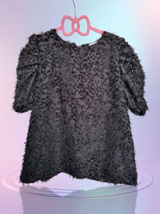 Bluzka elegancka czarna 128