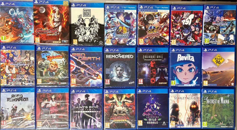 JOGOS PLAYSTATION 4/PS4 NOVOS/SELADOS | Portes Grátis | Ler Descrição↓