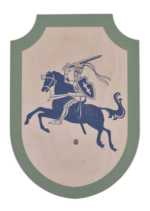 Dziecięcy Rycerz-Tarcza Simon Der Stürmische,   , Zielony/Niebieski Bm