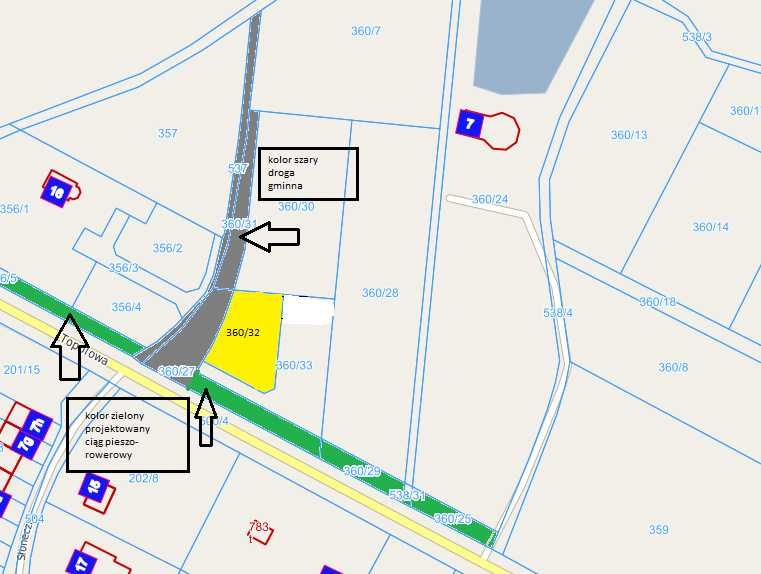 Działka budowlana w Podgórzynie z warunkami zabudowy 844 m2