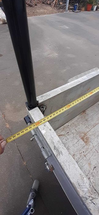 reboque  em alumínio reforçado