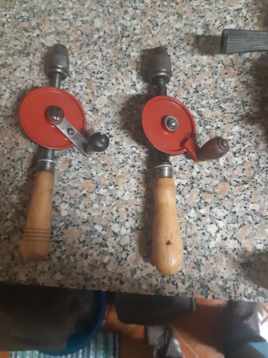 berbequins manuais restaurados