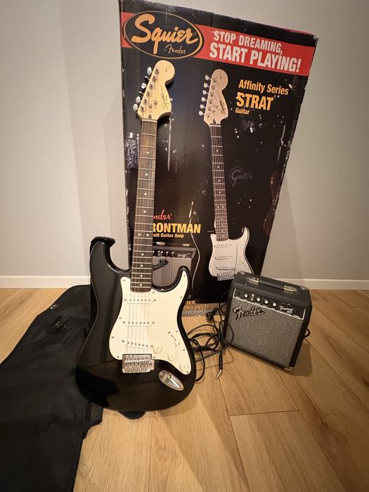 Gitara elektryczna Fender Squier Sonic jak nowa