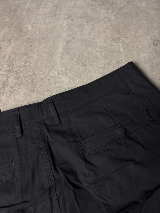 Штани - карго Stone Island SI брюки черные мужские чорні