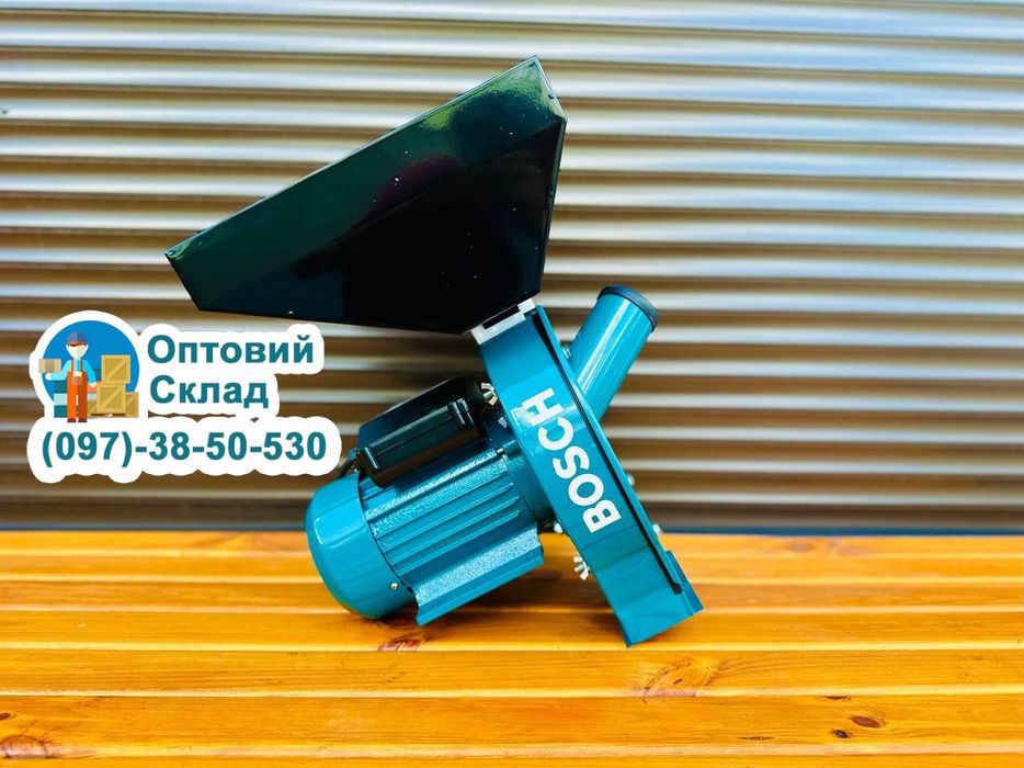Зернодробилка Bosch FBS-4500 (4.5кВт,300кг/год) Кормоподрібнювач