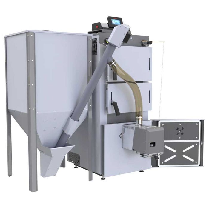 Kocioł, piec na pelet i drewno Defro FIREWOOD DUO