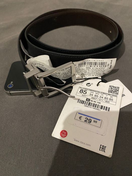 Pasek Zara skóra nowy cena sklepowa 120zl