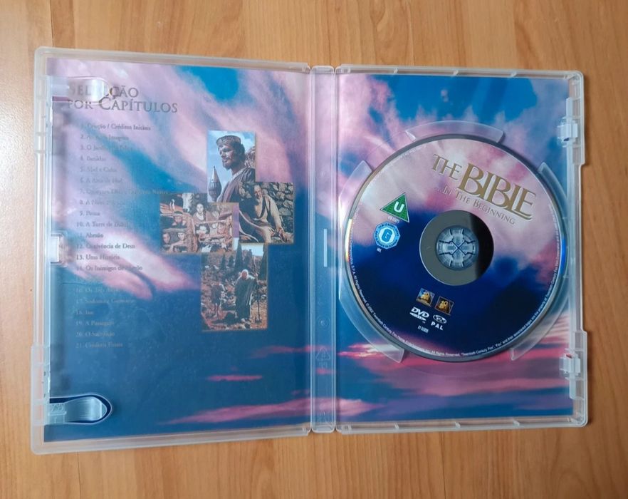 DVD a bíblia.    .