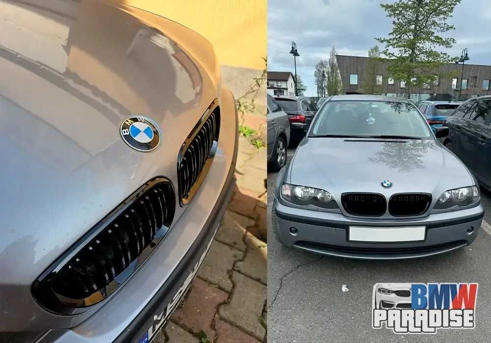 КРАЩА ЦІНА! Решітка радіатора M-PERFOMANCE для будь-яких BMW E46, седан, купе, туринг, кабріо, (РЕСТ / ДОРЕСТ)