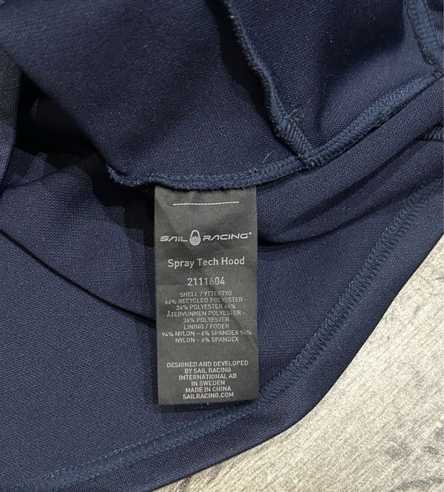 Męska bluza żeglarska SAIL RACING  Spray Tech Hood roz M Stan Perfekt
