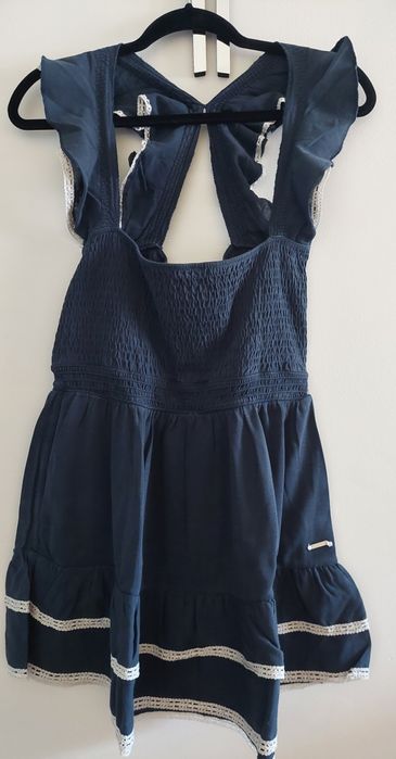 Tunika Superdry r.M granatowa bawełniana