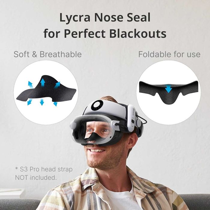 BOBOVR F3 Facial Interface лицьова накладка для Meta Quest 3/3S