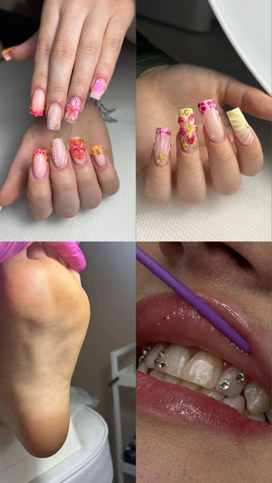 Paznokcie koszalin manicure przedłużanie Salon brwi piercing pedicure rzęsy
