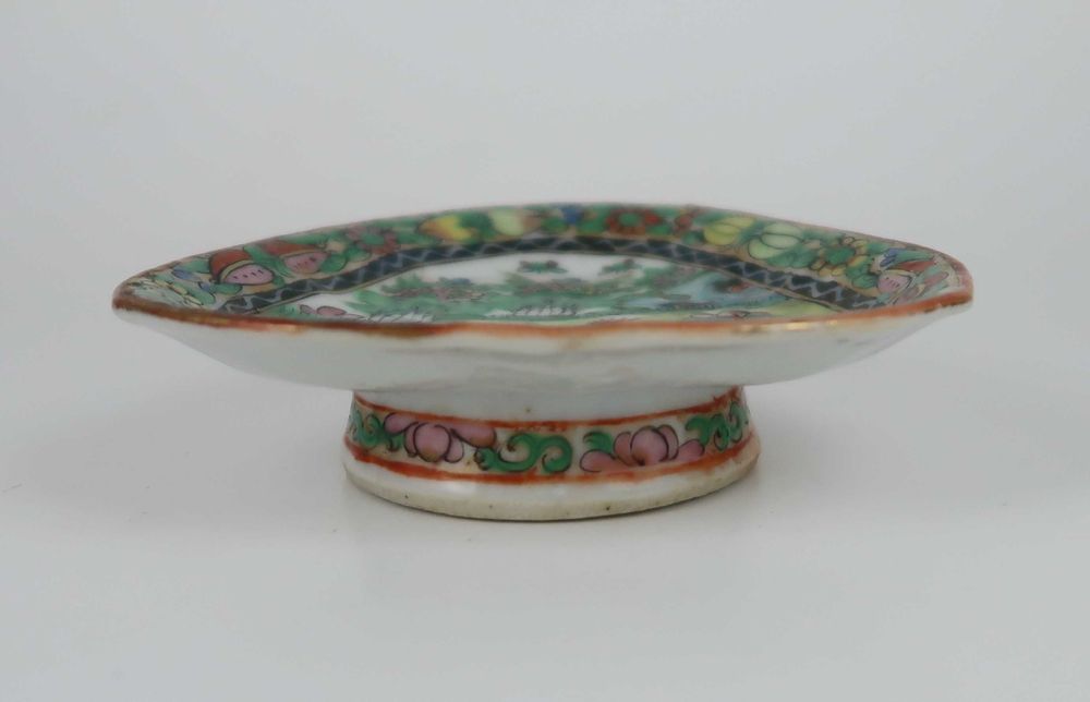 4 Peças antigas porcelana da China Galos