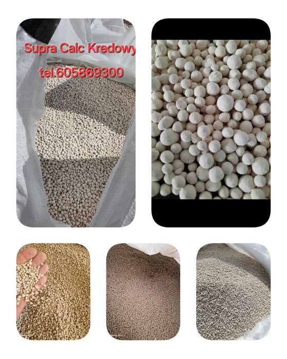 Wapno granulowane kredowe Magnezowe Czarna Kreda Siarczan magnezu