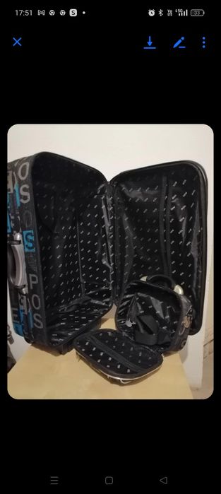 Walizki dwie plus kuferek