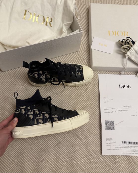 Кеды Dior Original 36 розмір кеди Діор Оригінал повне пакування і документи куплені у Відні в офіційному магазині діор