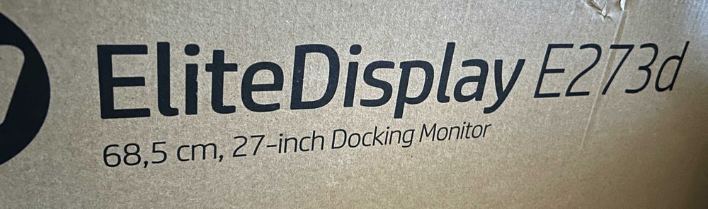 HP EliteDisplay E273d