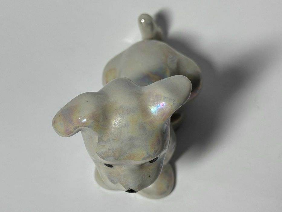 Винтажная фарфоровая статуэтка Собака СССР