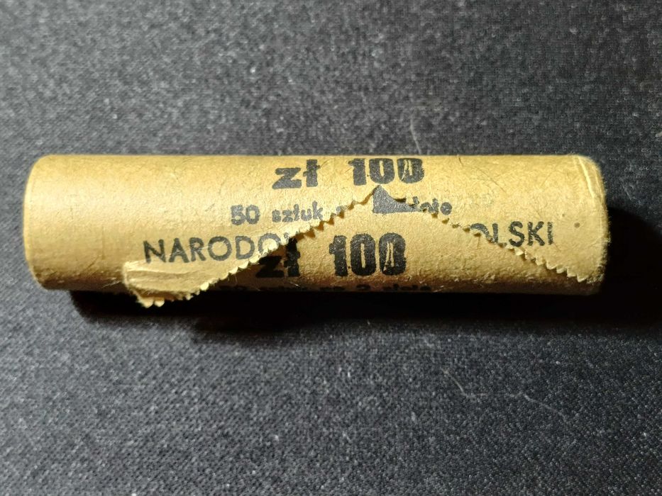 Rulon NBP - 50 monet po 2 zł - 1989 rok