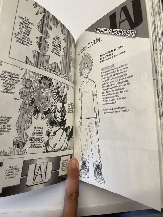Mangá My hero academia 1,2