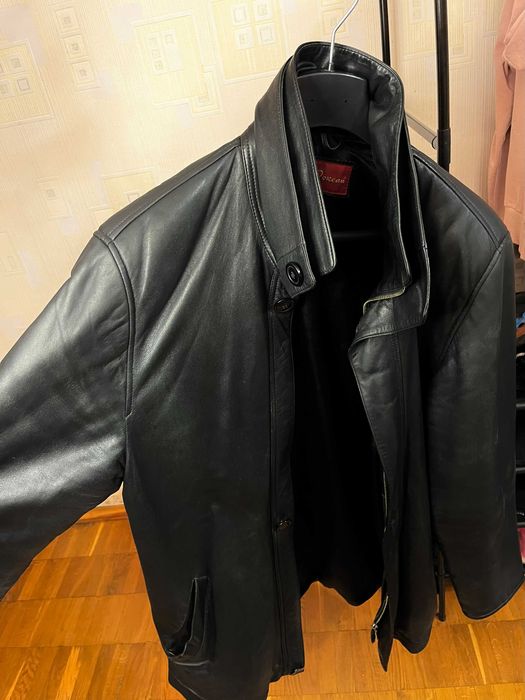 Кожаная курточка, овечья шкура, кожанка, L-XL, 100% кожа