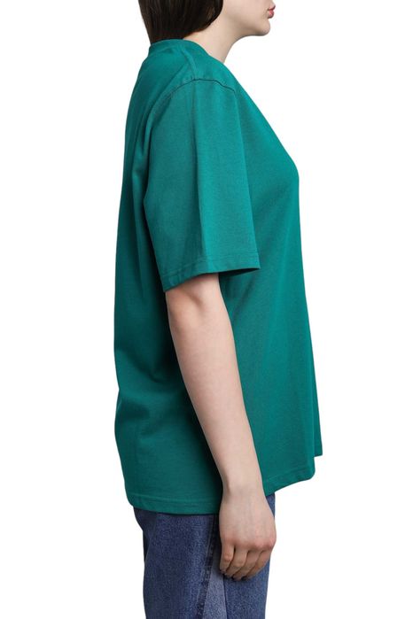 Футболка AMI Paris Exclusive Ami De Coeur T-Shirt Green