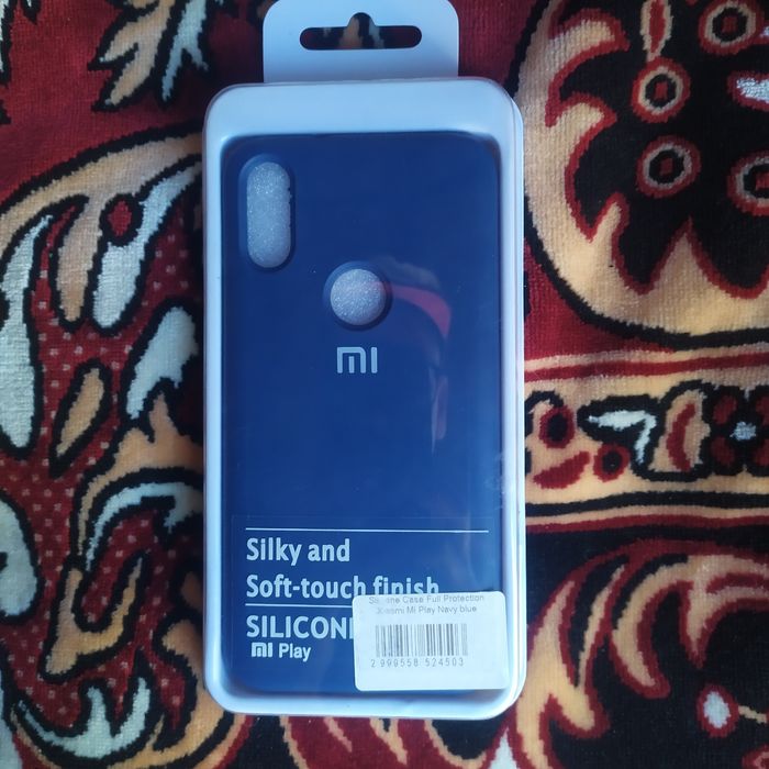 продам нові чохли на телефон xiaomi mi play,  синій та чорний.