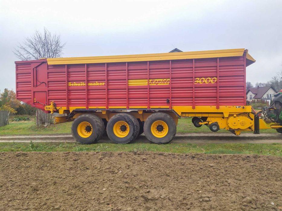 Schuitemaker Rapide 3000 objętościowa 60m3 do trawy Krone Claas Fendt Pottinger