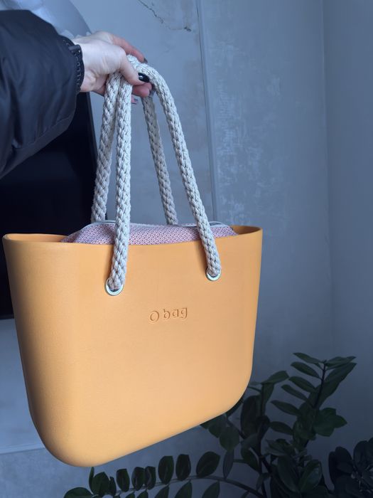 O bag obag сумка помаранчева в гарному стані