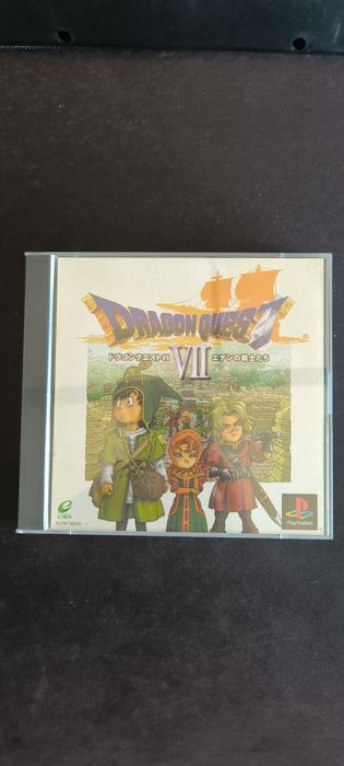 Jogo PS1 - Dragon Quest VII (Enix / Akira Toriyama - NTSC-J Japão 2 Discos)