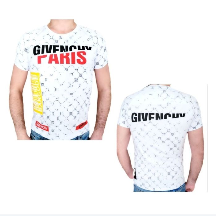 Koszulka T-Shirt  męski Givenchy Paris