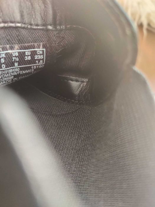 Botki damskie skórzane Clarks