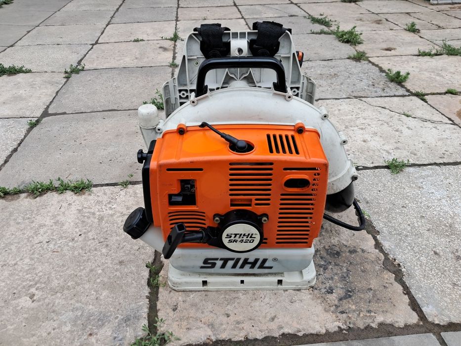 Dmuchawa plecakowa do liści stihl br420 3.8KM bdb stan br 420 400