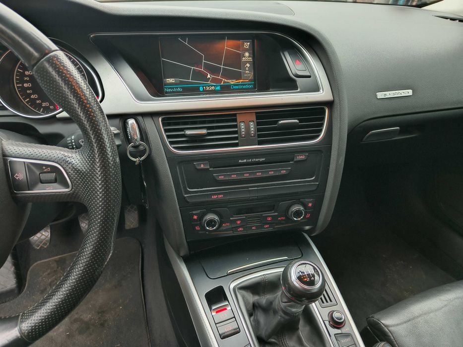 Audi a5 3.0 tdi quattro manual 195 tyś km przebiegu super stan