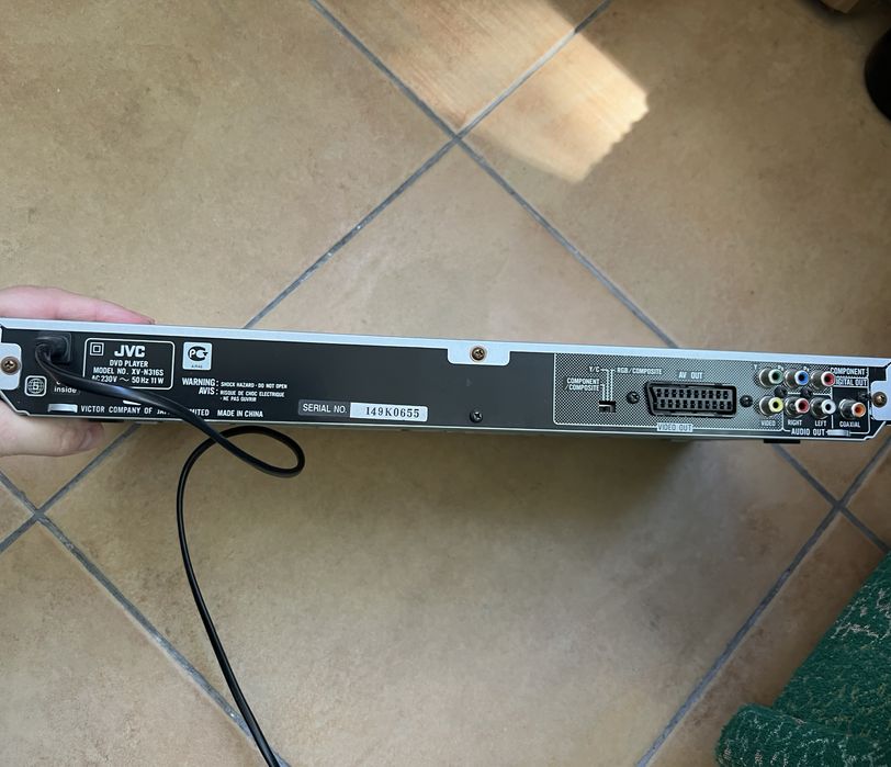 DVD плеєр, програвач JVC