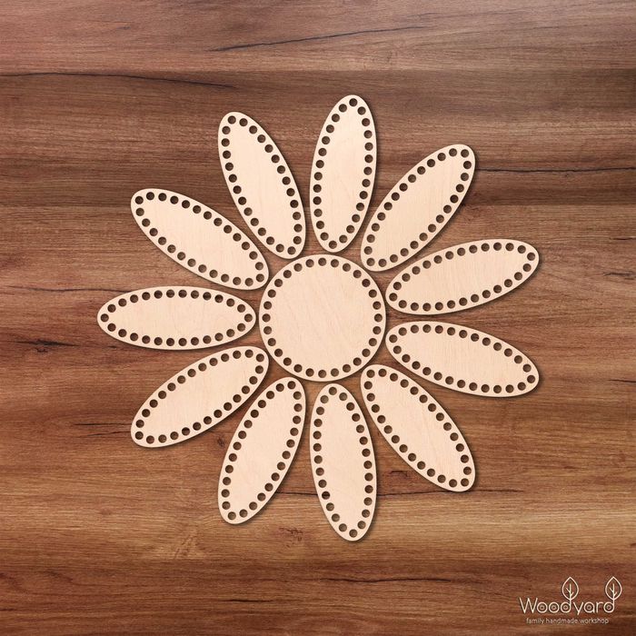 Денця для в'язання кошиків корзин люльок Woodyard Донышко для вязания