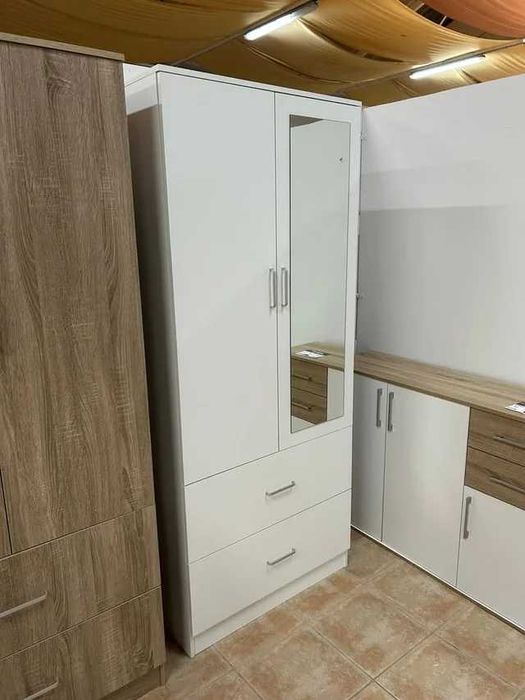 Roupeiro novo branco com 2 portas - OFERTA ESPECIAL