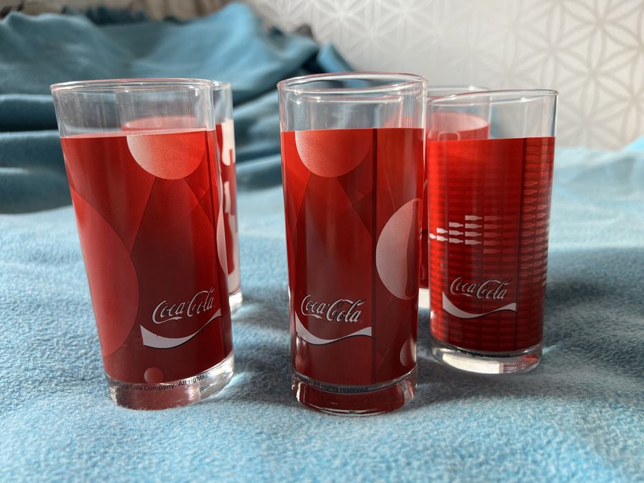 Szklanki Coca Cola 6 sztuk 330 ml